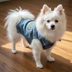 Harley-Davidson Blue Denim Dog Vest